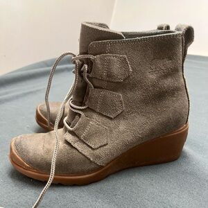 Sorel Toronto Lace Up Wedge Boots